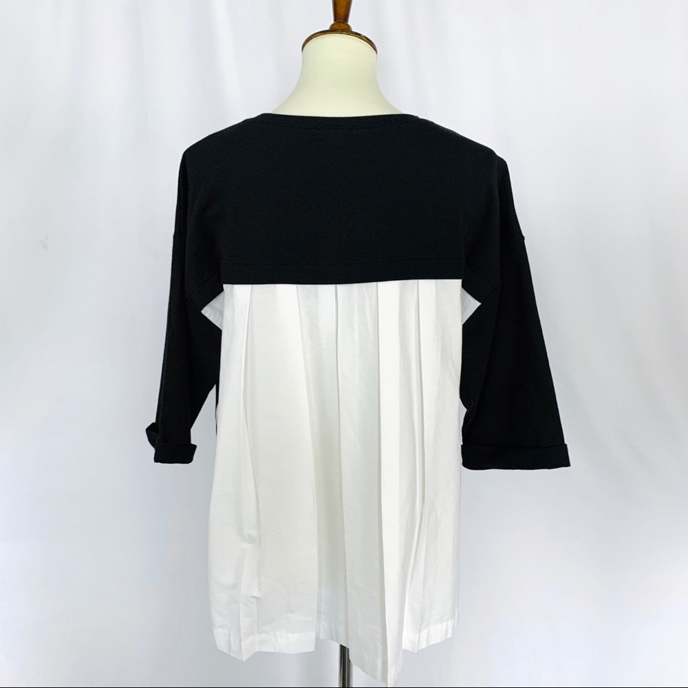 JULES & LEOPOLD Layered Sweat Top